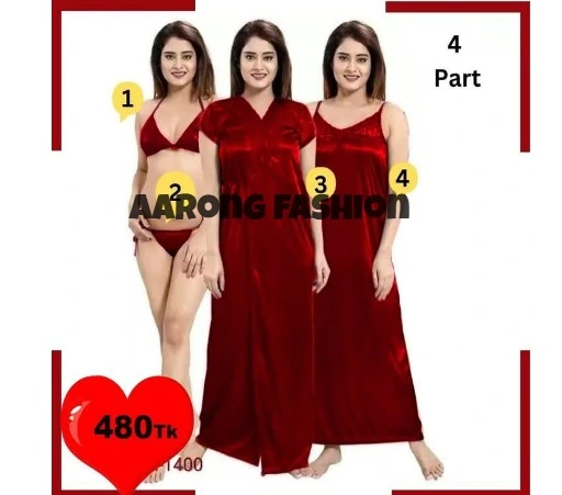 Aarongfashion-Nightwear-Collection-ওল্ড-ফোর-পার্ট-Merron