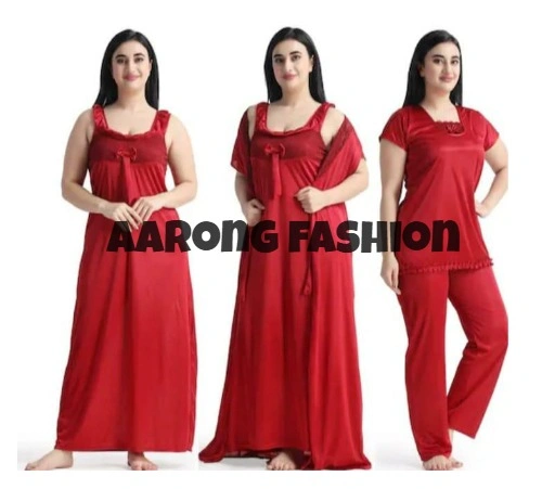 Aarongfashion Nightwear Collection নিউ ফোর পার্ট Merron